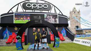 OPPO تُقدم تجارب لا تُنسى في نهائي دوري أبطال أوروبا مع النجم البرازيلي كاكا