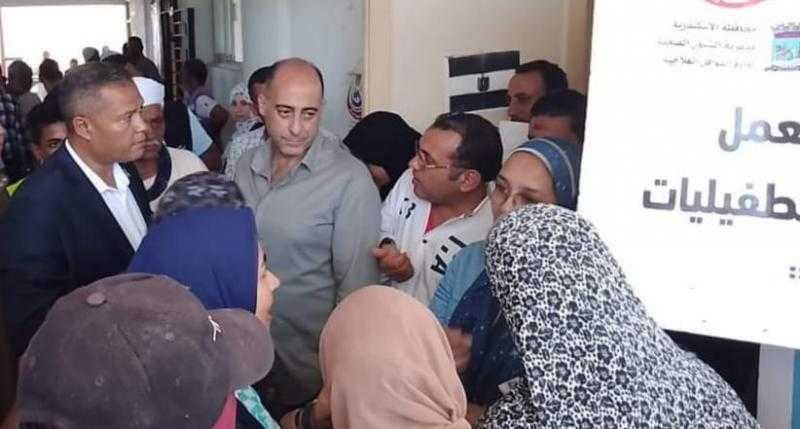 حمزه ”قافلة طبية بقري ابيس الإسكندرية ضمن المبادرة الرئاسية